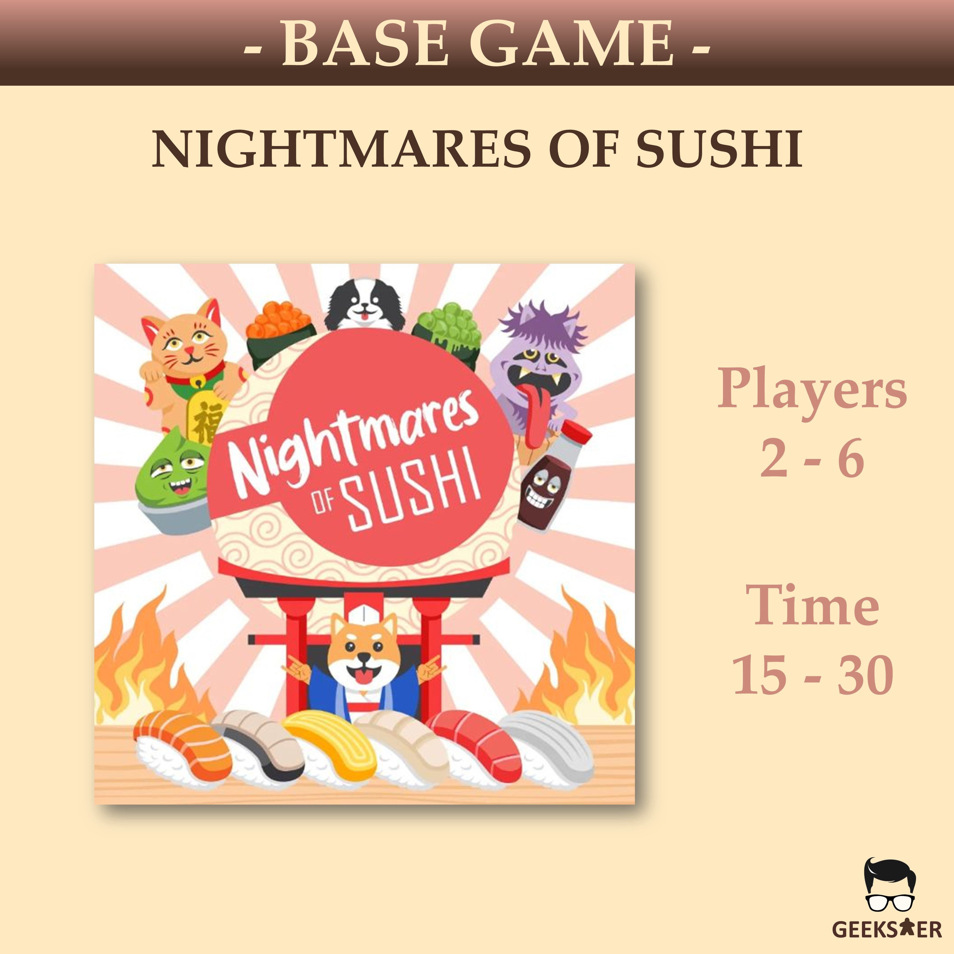 Nightmares of Sushi – Geekster