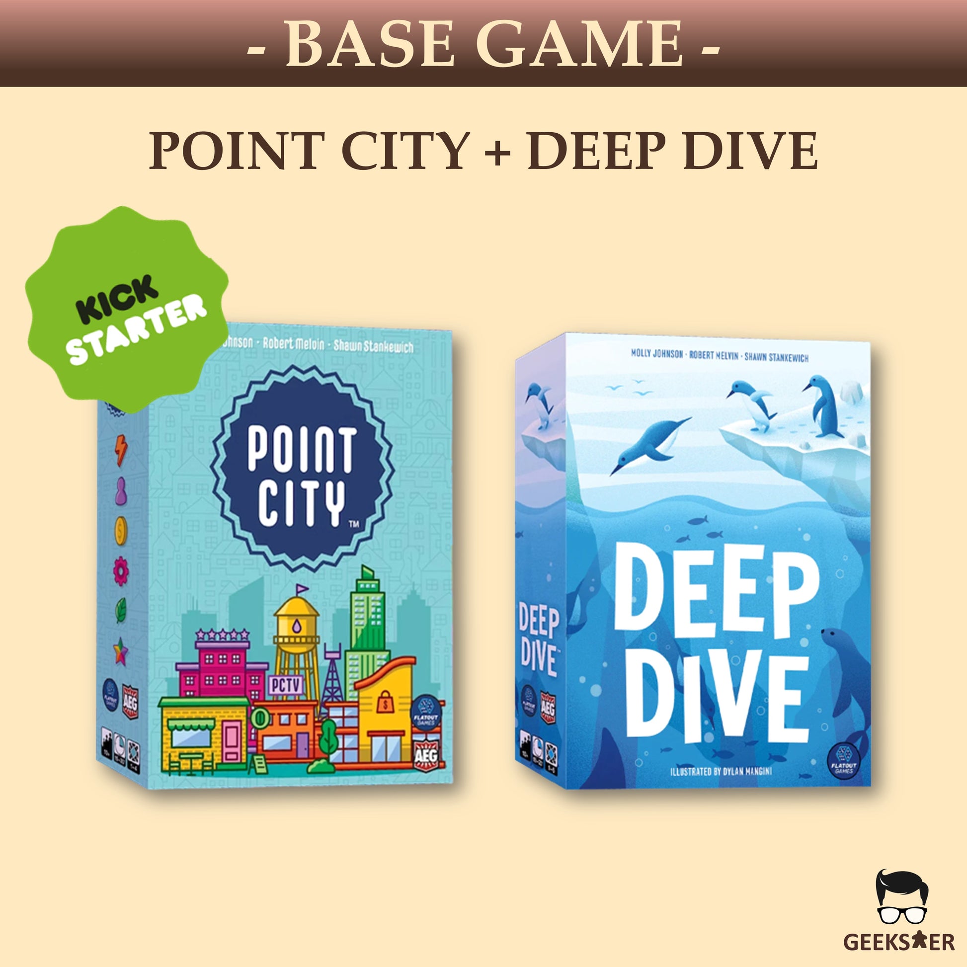 Point City + Deep Dive – Geekster