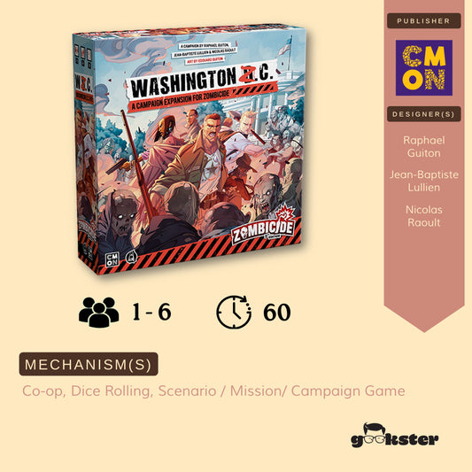 Zombicide (2nd Edition): Washington Z.C. Expansion