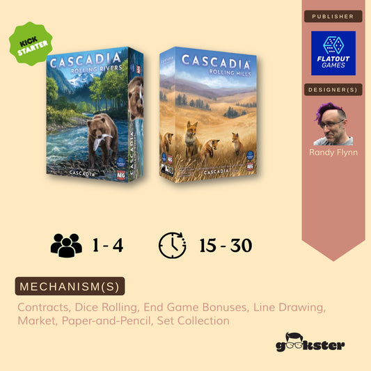 Cascadia: Rolling Hills + Rivers Bundle