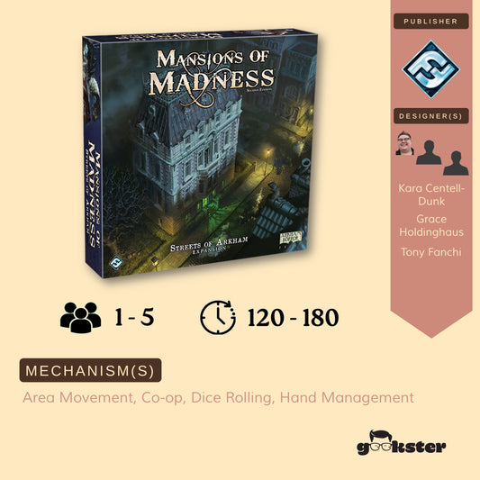 Mansions of Madness (2.0): Streets of Arkham Expansion