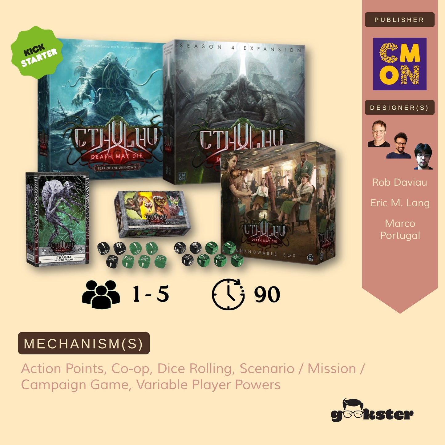 Cthulhu: Death May Die - Fear of Unknown Bundle