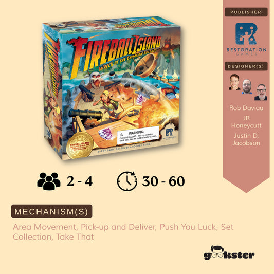 Fireball Island: Wreck of the Crimson Cutlass Expansion