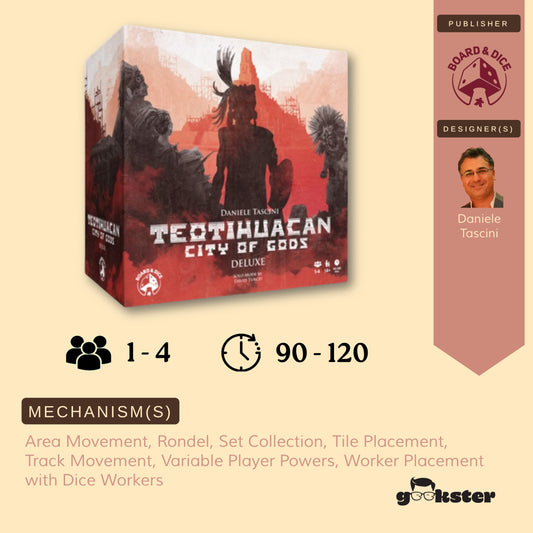 Teotihuacan: City of Gods – Deluxe Master Set