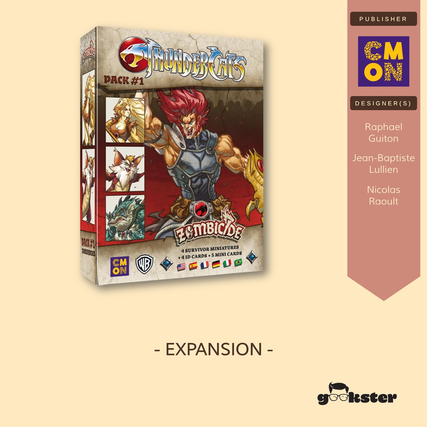 Zombicide: Thundercats Packs