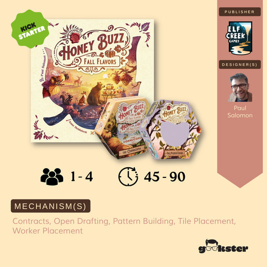 Honey Buzz: Fall Flavors Deluxe Edition w. Fall Player Pieces Expansion