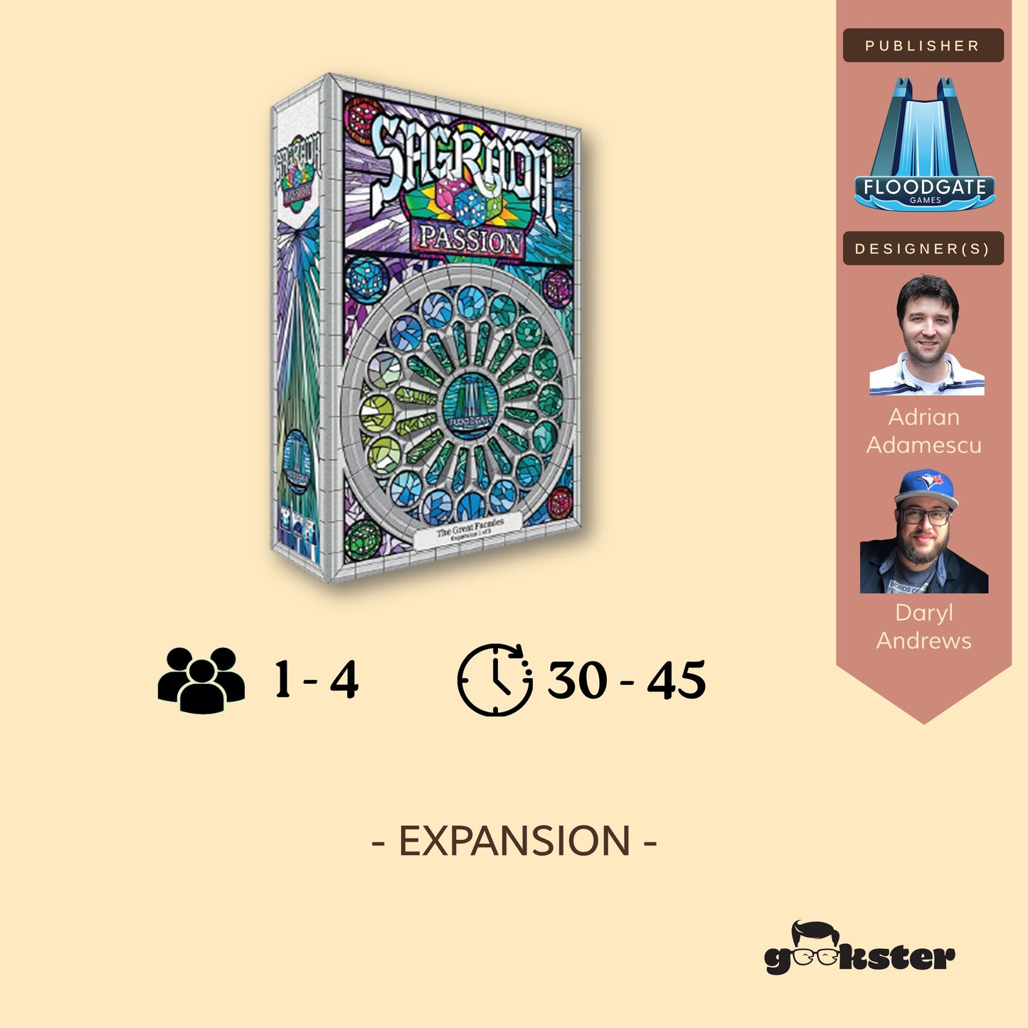 Sagrada: The Great Facades – Passion Expansion