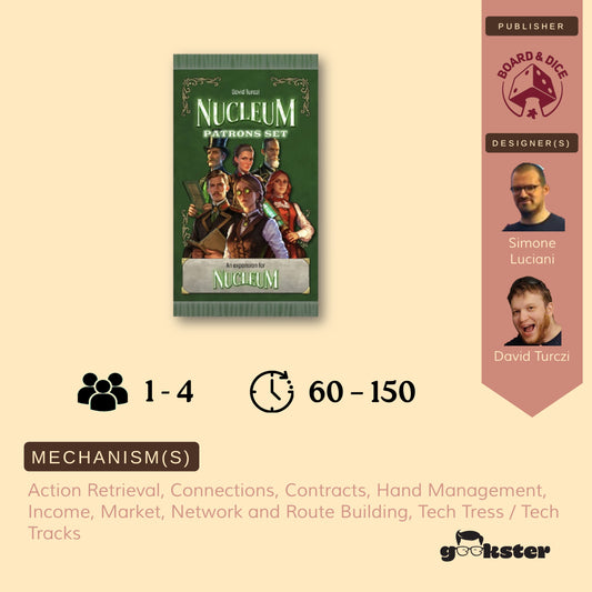 Nucleum: Patrons Set Mini Expansion